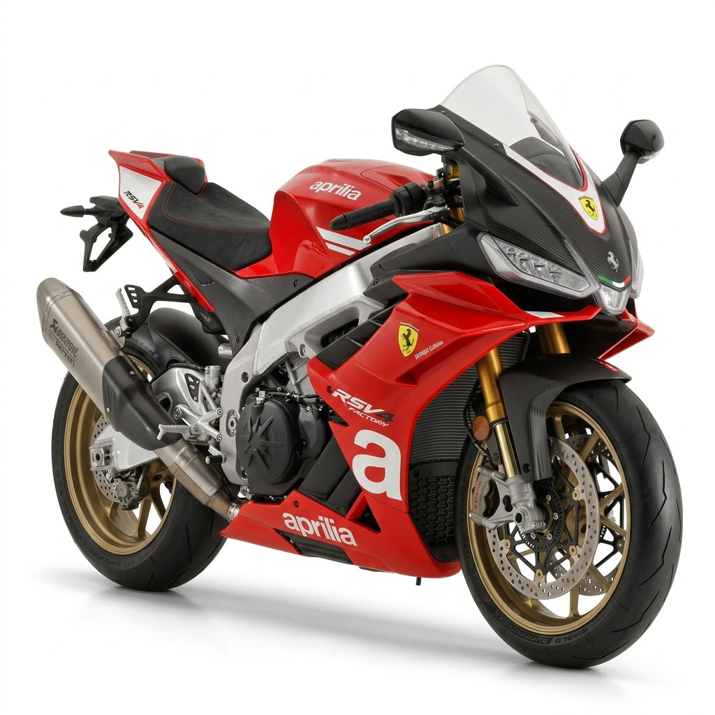 Aprilia RSV4 Factory Ferrari Edition - AI Generated
